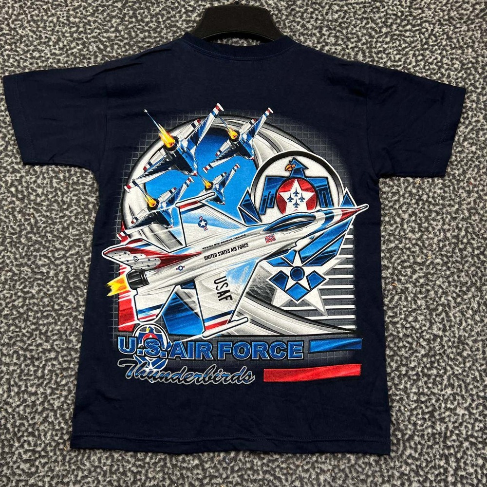 U.S‎ Air Force Thunderbirds Shirt Youth Medium Anvil Crew Neck Cotton New M
